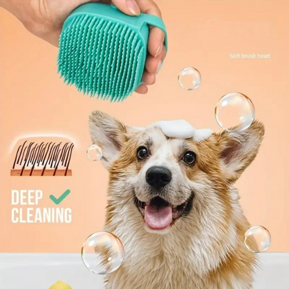 Shampoo-dispensing Pet Grooming
